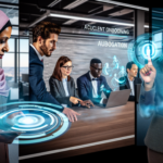 alt_text: Modern cover image depicting diverse professionals engaging with digital devices in client onboarding automation.