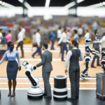 alt_text: A vibrant cover image showcasing automation in service delivery with robotics enhancing human collaboration.